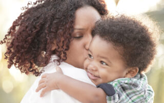 Mother and son